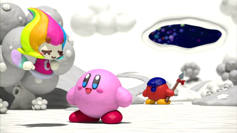 Illustration for article titled Kirby: Rainbow Curse Makes Me Want More Claymation-style Games